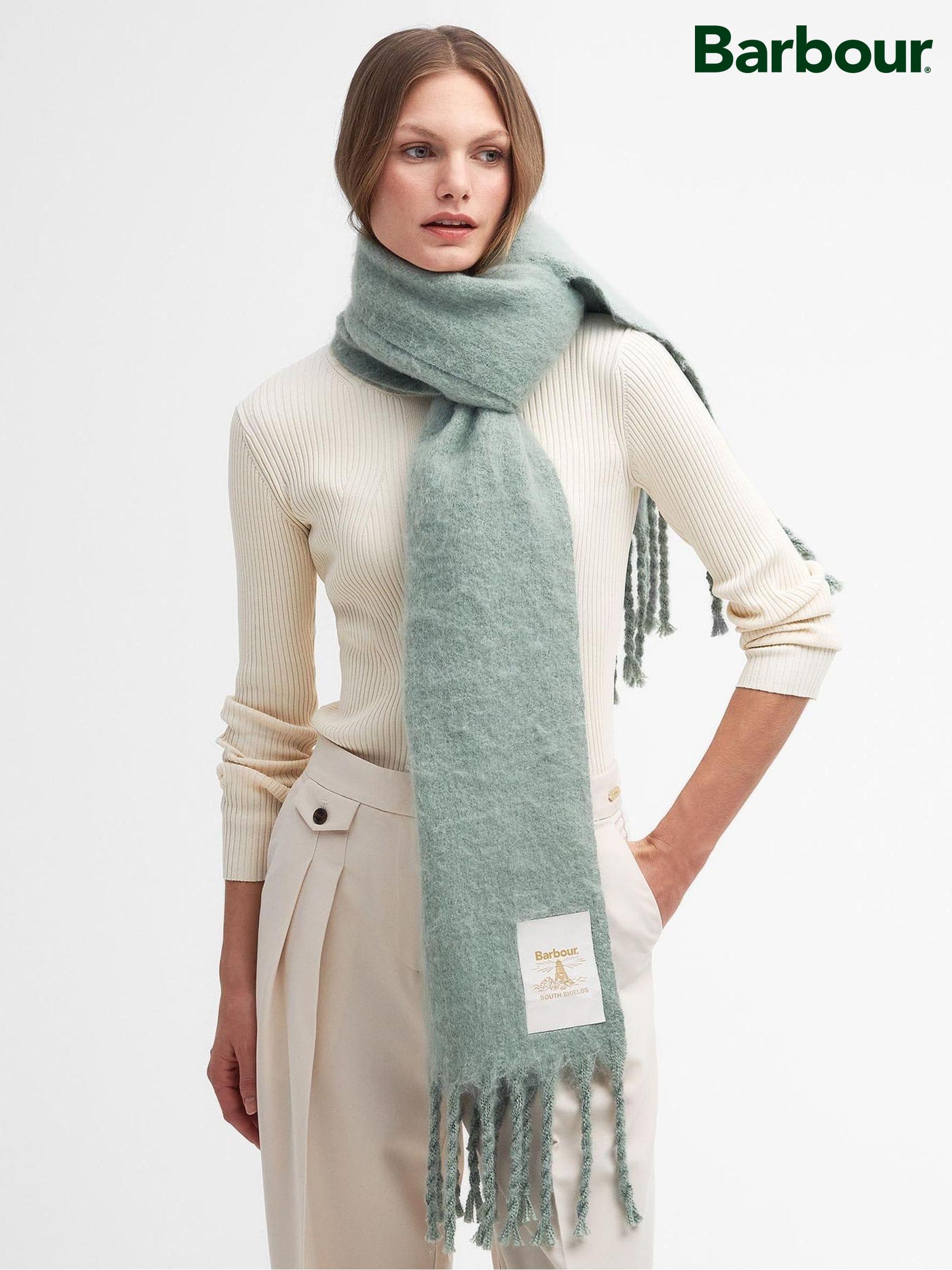Barbour wool scarf online
