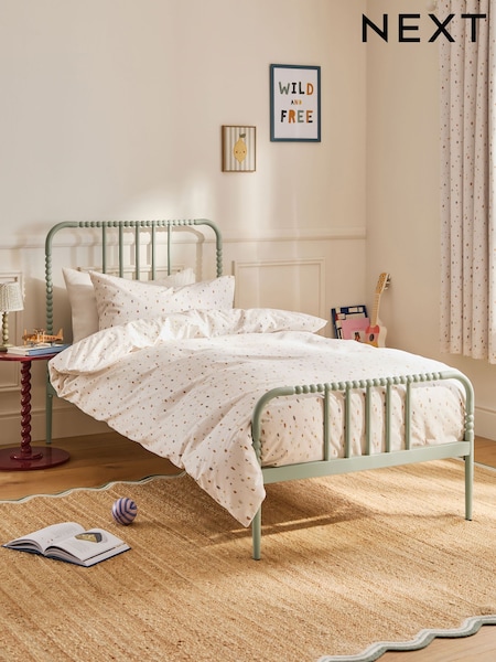Piper Bobbin Metal Bed Frame