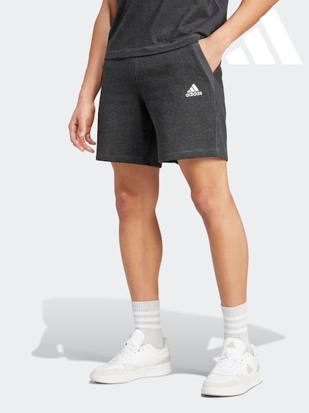 Negru - Pantaloni scurți adidas Esențiale de sezon melanj (536740) | 137 LEI
