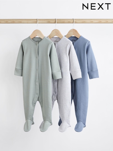 Gris/azul - Baby Sleepsuits (0-2yrs) (537472) | 17 € - 19 €