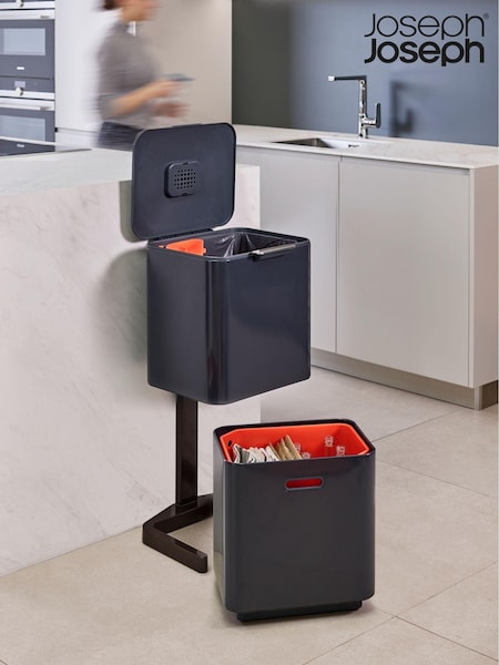 Joseph Joseph Grey Totem Max 60 Litre Graphite Waste Separation Unit (537924) | €271