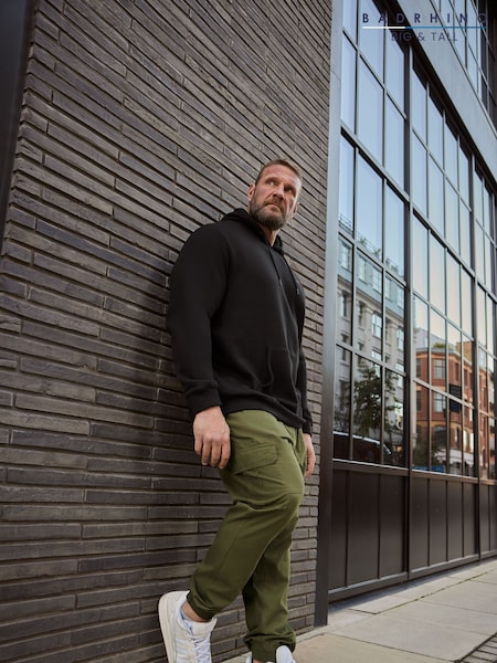 BadRhino Big & Tall Green 100% Cotton Ripstop Cargo Trousers (539031) | €60