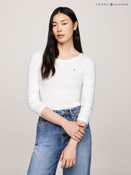 Tommy Hilfiger Slim Fit Long Sleeve T-Shirt (540386) | 338 LEI