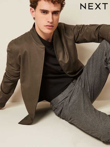 Khaki Green Smart Bomber Jacket (541038) | €11