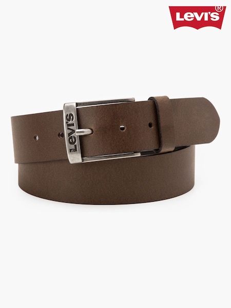 Levi's® Brown Leather Duncan Belt (541395) | LEI 223