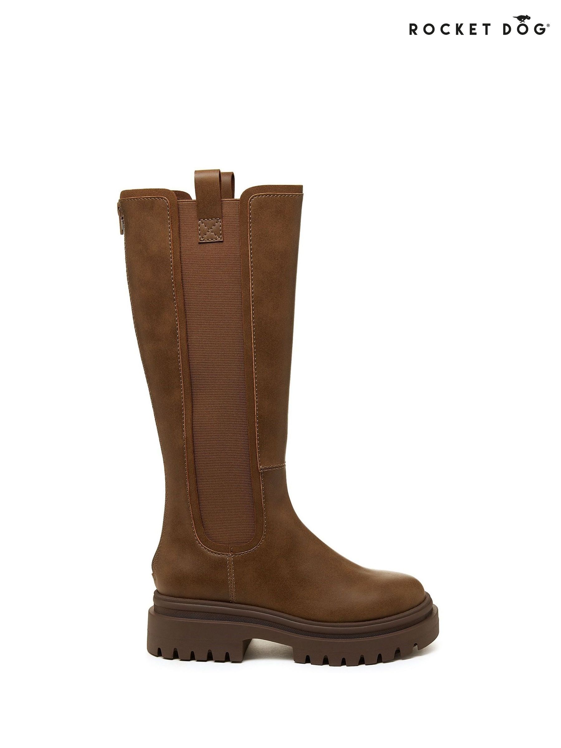Rocket dog brown ankle boots best sale