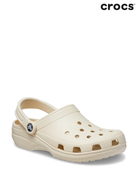 Crocs Beige Adults Classic Clogs (541655) | kr714