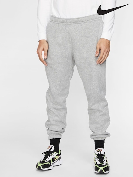 Nike Light Grey Club Cuffed Joggers (541992) | €63