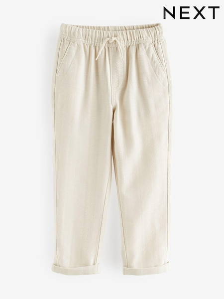 Bež nevtralna - Textured Trousers (3-16yrs) (543185) | € 10 - € 14