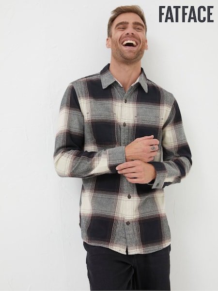 FatFace Black Selby Check Shirt (543677) | €30