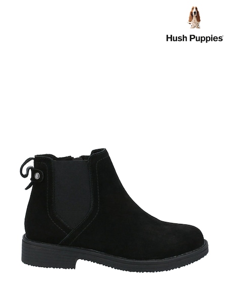 Negru - Hush Puppies Maddy Ankle Cizme (544090) | 354 LEI