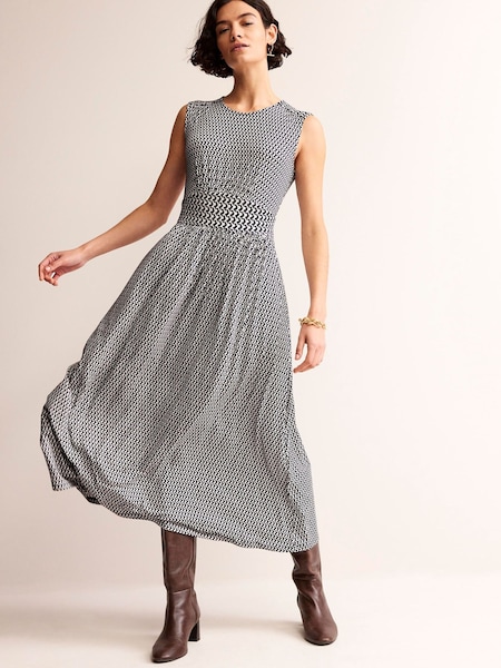 Boden Grey Thea Sleeveless Midi Dress (544217) | €65