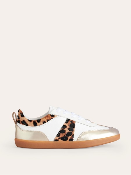 Boden Cream Erin Retro Tennis Trainers (544223) | OMR23