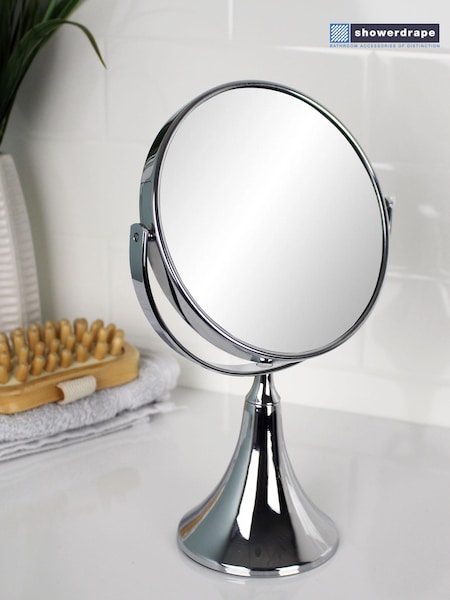 Showerdrape Vanity Mirror Round 3x Magnification Reversable Panos (545132) | 149 LEI
