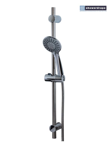 Showerdrape Chrome 3 spray Pattern Shower Riser Rail Kit Spectra (545226) | €40