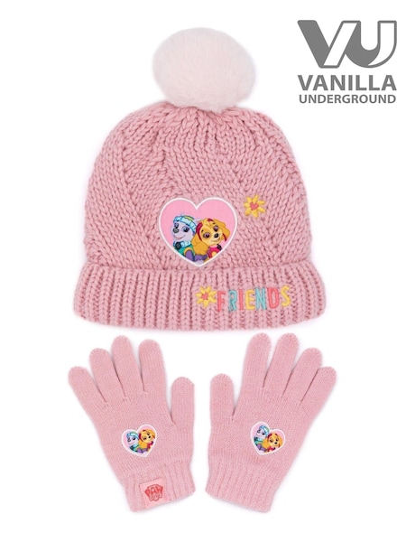 Vanilla Underground Paw Patrol Girls Winter Beanie and Scarf Set (546426) | ‏79 ر.ق.