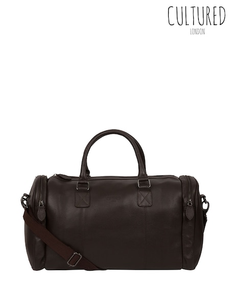 Cultured London Ocean Leather Holdall (546577) | ₪453