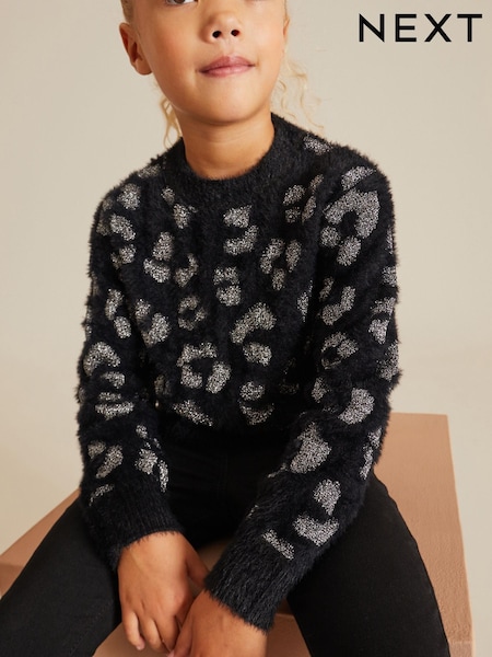 Black Knitted Jumper (3-16yrs) (546645) | €6 - €7