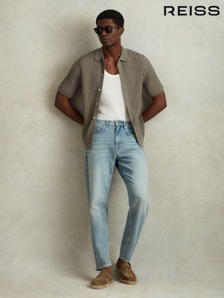 Reiss Sage Murray Textured Knitted Shirt (547160) | €160