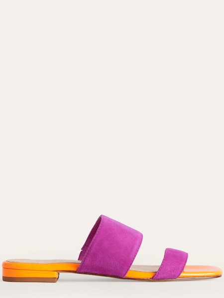 Boden Purple Two Strap Sandals (547300) | €61