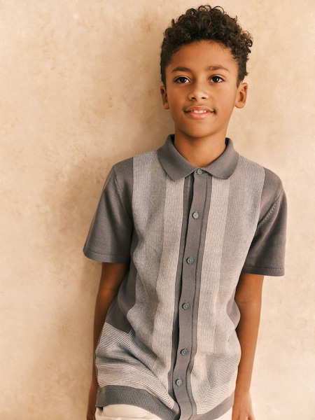 Minerals Short Sleeved Border Colourblock Polo Shirt (3-16yrs) (548227) | €8 - €11