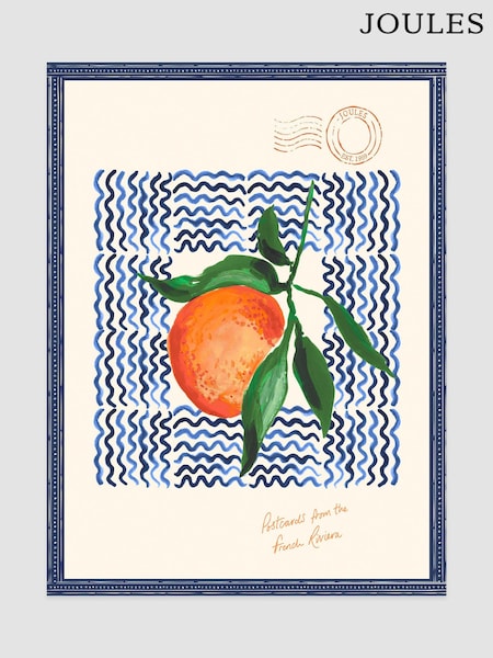 Joules Postcard From The French Riviera Print Wall Art