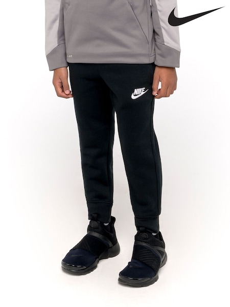 Negru - Pantaloni sport Nike din fleece pentru copii (548415) | 100 LEI