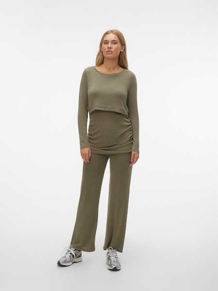 Mamalicious Green Maternity Cargo T-Shirt (549103) | €25