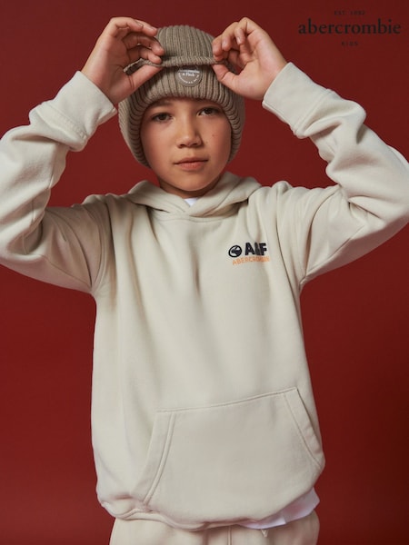Abercrombie & Fitch Brown Imagery Graphic Hoodie (549473) | €26