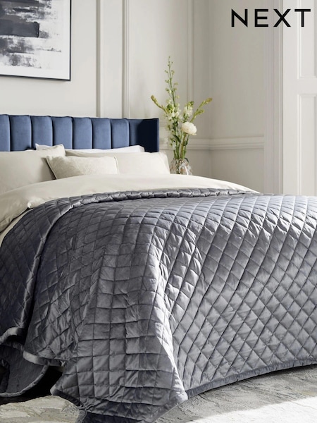Hamilton Velvet Quilted Bedspread (549834) | ‏194 د.إ.‏ - ‏ 324‏ د.إ.