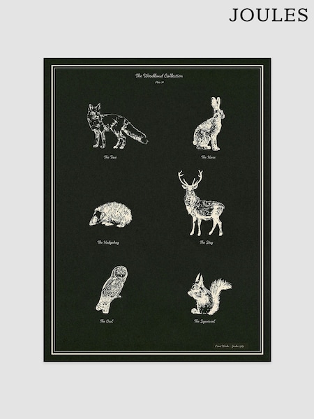 Joules Skogbunn Print Veggkunst