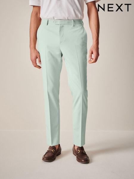 Mint Green Skinny Fit Motionflex Stretch Suit Trousers (553124) | €24