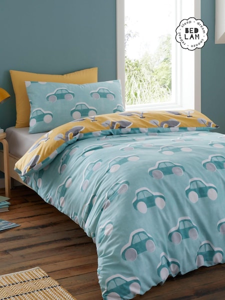 Bedlam Blue Cool Cars 100% Cotton Duvet Cover Set (553147) | €23 - €34