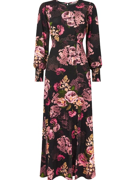 Joe Browns Brown Petite Dramatic Florals Jersey Dress (553736) | €41.50