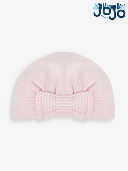 JoJo Maman Bébé Pink Stripe Turban (553755) | €8