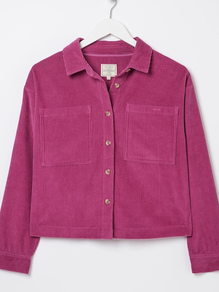 FatFace Pink Combe Relaxed Cord Shirt (553856) | €34