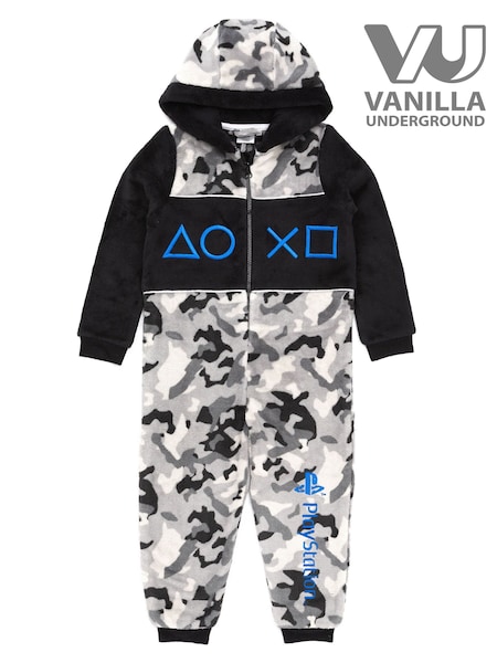 Harmaa PlayStation - Vanilla Underground Unisex Kids Fleece All-in-one (553894) | €26