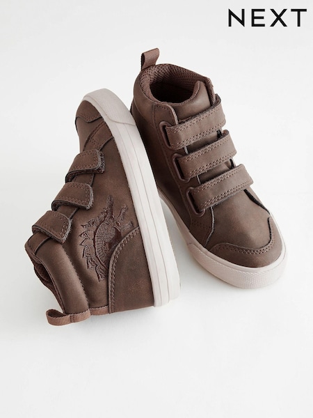 Rjava z dinozavrom - Elastic Lace High Top Trainers (554192) | € 21 - € 27