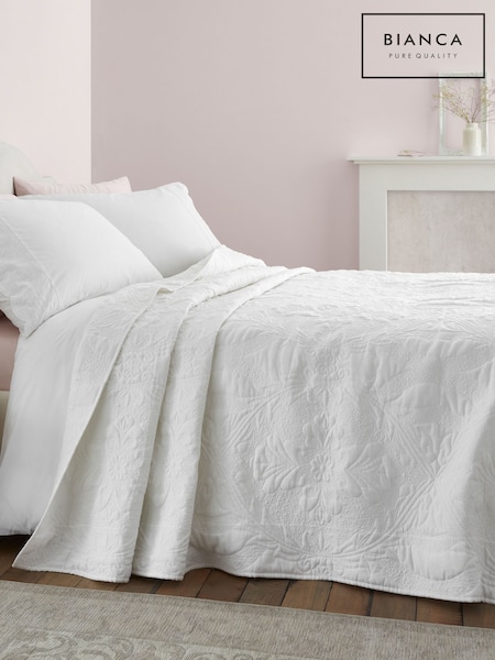 Bianca Marianne Matelasse Cotton Bedspread