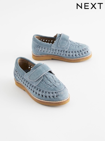 Blue Woven Loafers (554906) | AED66 - AED76