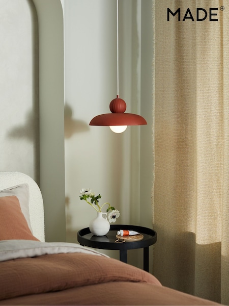 MADE.COM Terracotta Eliya Pendant Ceiling Light (554977) | €189