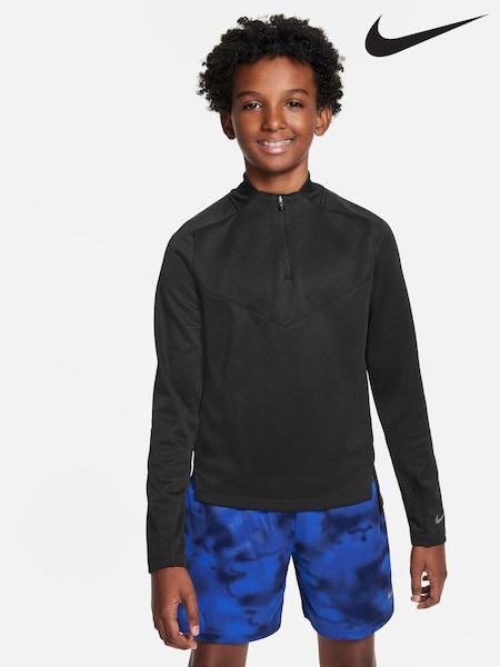 Nike Black DriFIT Multi Tech Half Zip Training Top (555363) | €18