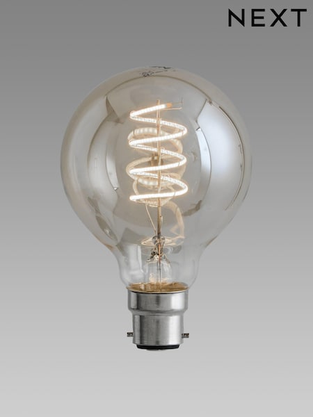 4.5W LED BC Retro Spiral Globe Dimmable Light Bulb (557643) | €9