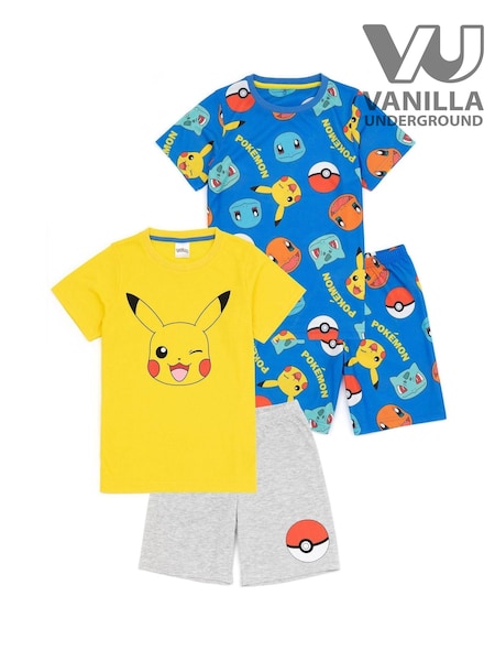 Vanilla Underground Yellow Boys Pokémon Pyjamas 2 Pack (558267) | €39