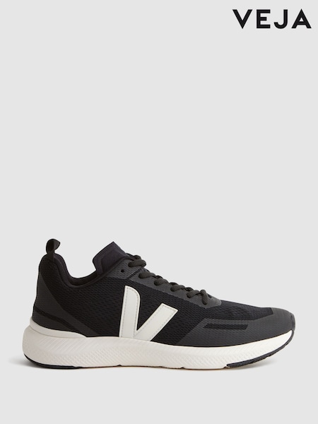 Reiss Cream/Black Impala Veja Lightweight Trainers (558644) | €180