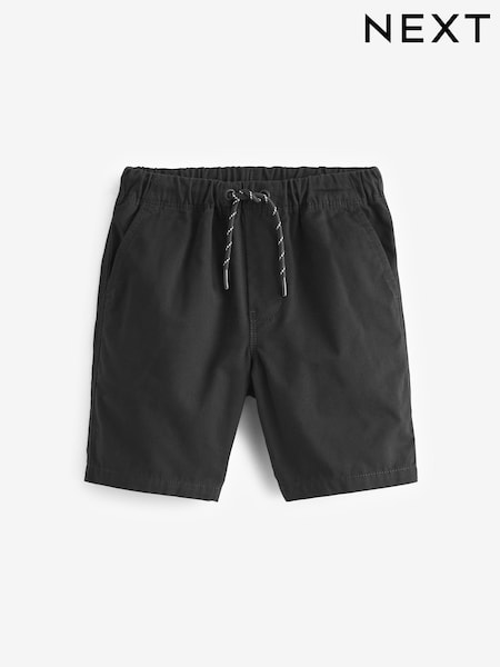 שחור - 100% Cotton Pull On Shorts (3-16yrs) (558836) | ‏25‏₪ - ‏46‏ ₪