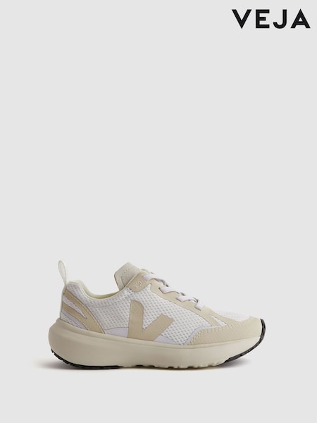 Reiss White Pierre Small Canary Light Veja Mesh Trainers (559268) | R$ 940