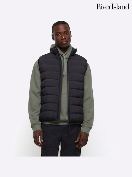 River Island Black Gilet (559671) | €12