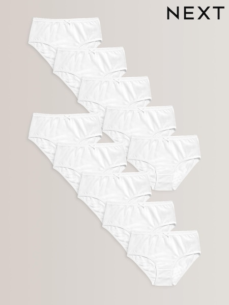 Weiß - 10 Pack Briefs (1.5-16yrs) (560612) | 8 € - 11 €