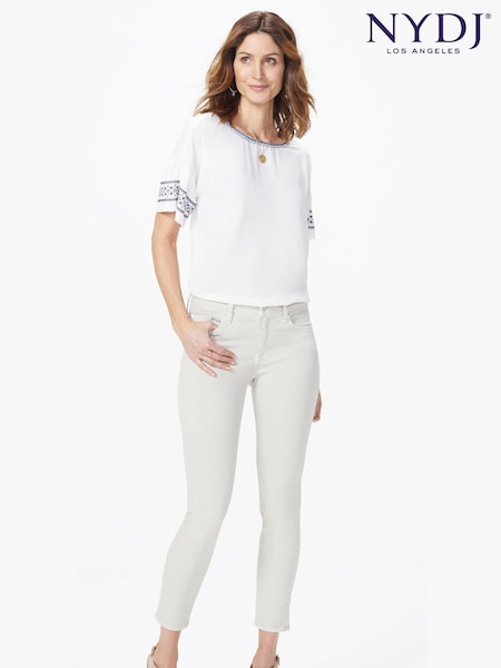 NYDJ Alina Skinny Ankle Jeans (560653) | ₪754
